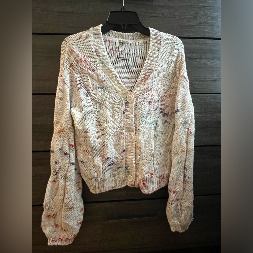 Versona colorful knit cardigan